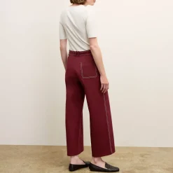 M.M.LaFleur Suiting|The Abby Jean - Contrast Stitch Eco Better Than Denim