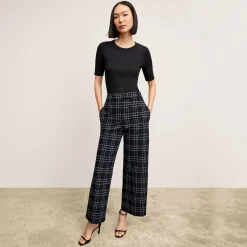 M.M.LaFleur Pants|The Abby Jean - Powerstretch Plaid