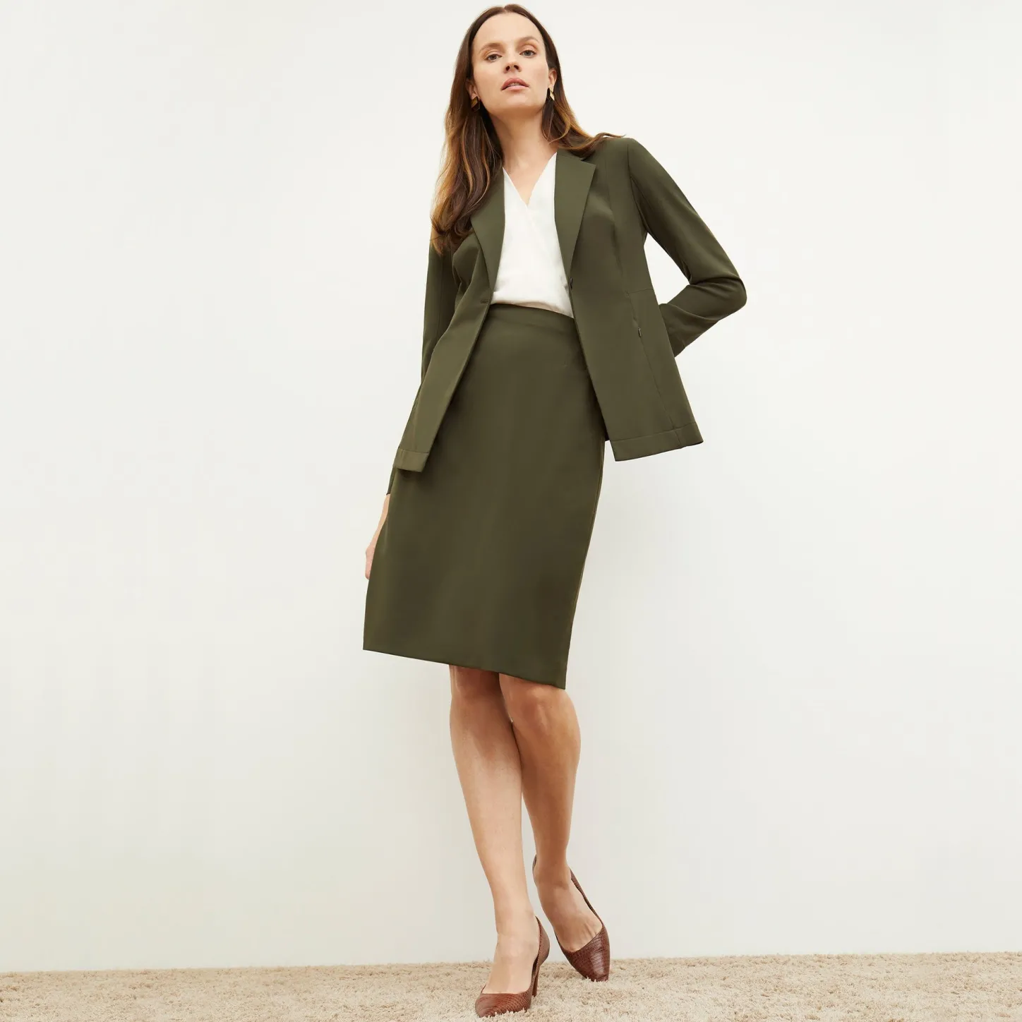 M.M.LaFleur Tops|The Antonia Top - Eco Soft Wave