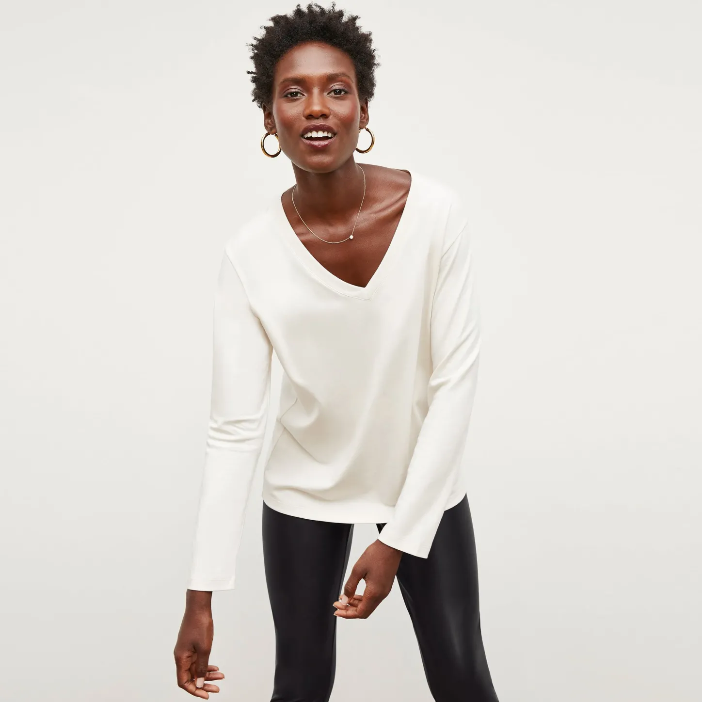 M.M.LaFleur T-Shirts|The Asher T-Shirt - Pima Cotton