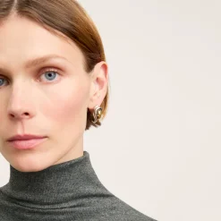 M.M.LaFleur T-Shirts|The Axam Turtleneck - Organic Ribbed Pima Cotton