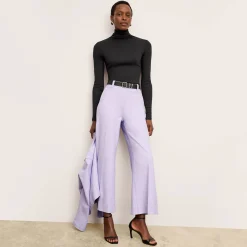 M.M.LaFleur Tops|The Axam Turtleneck - Ribbed Pima Cotton