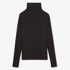 M.M.LaFleur Tops|The Axam Turtleneck - Ribbed Pima Cotton