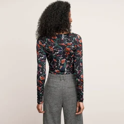 M.M.LaFleur Suiting|The Bia Pleated Trouser - Crosshatch Suiting