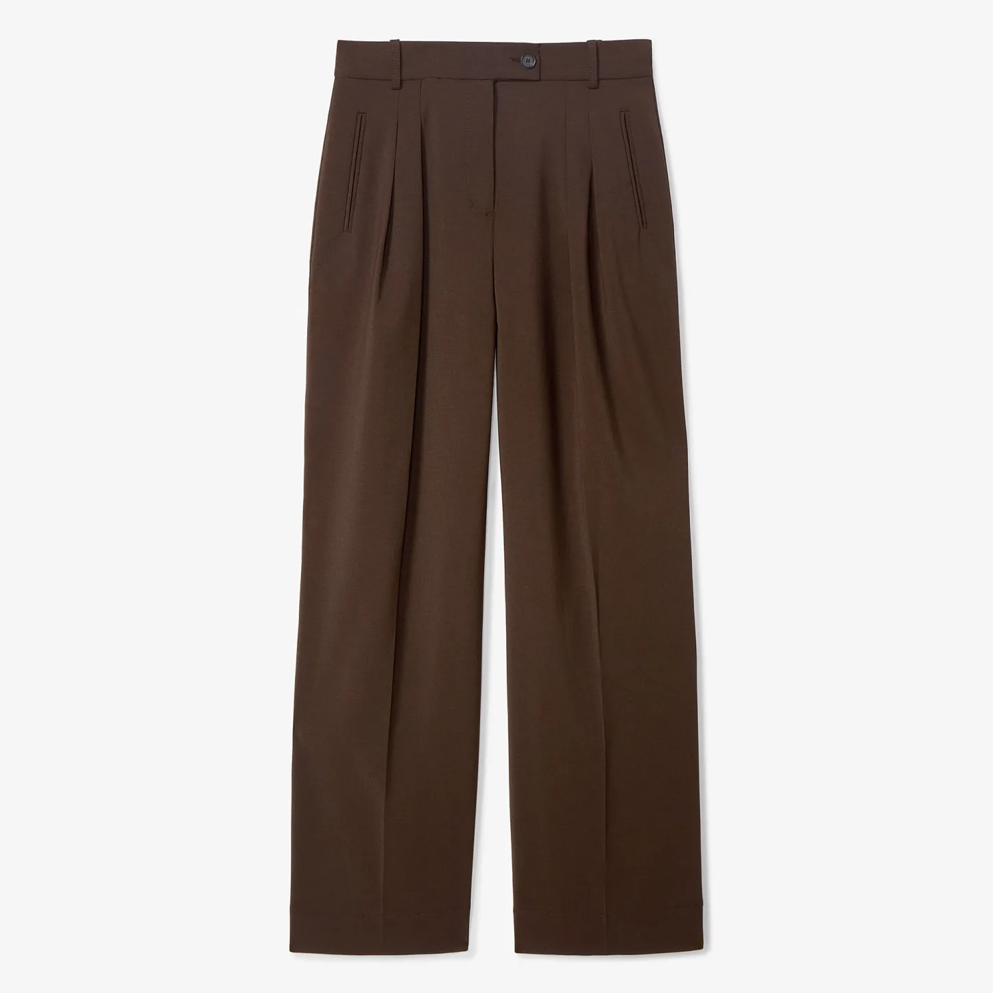M.M.LaFleur T-Shirts|The Bia Pleated Trouser - Air Twill