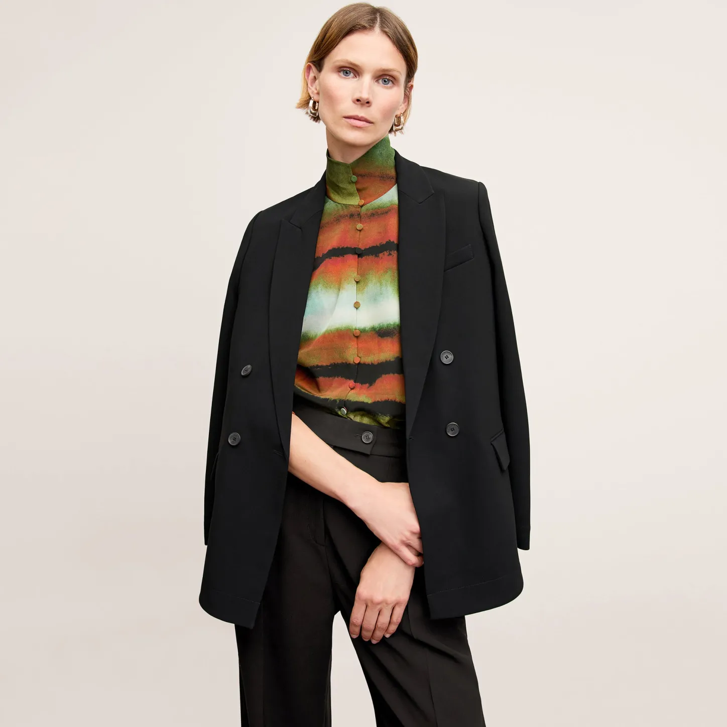 M.M.LaFleur Tops|The Bridget Top - Washable Silk