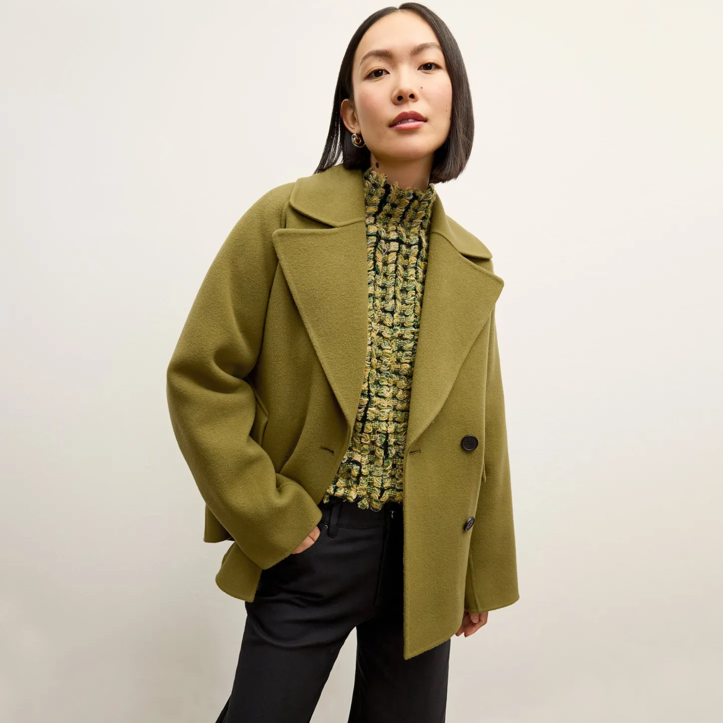 M.M.LaFleur Jackets|The Calista Coat - Double-Face Wool
