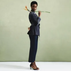 M.M.LaFleur Pants|The Christy Pant - Stretch Denim Suiting