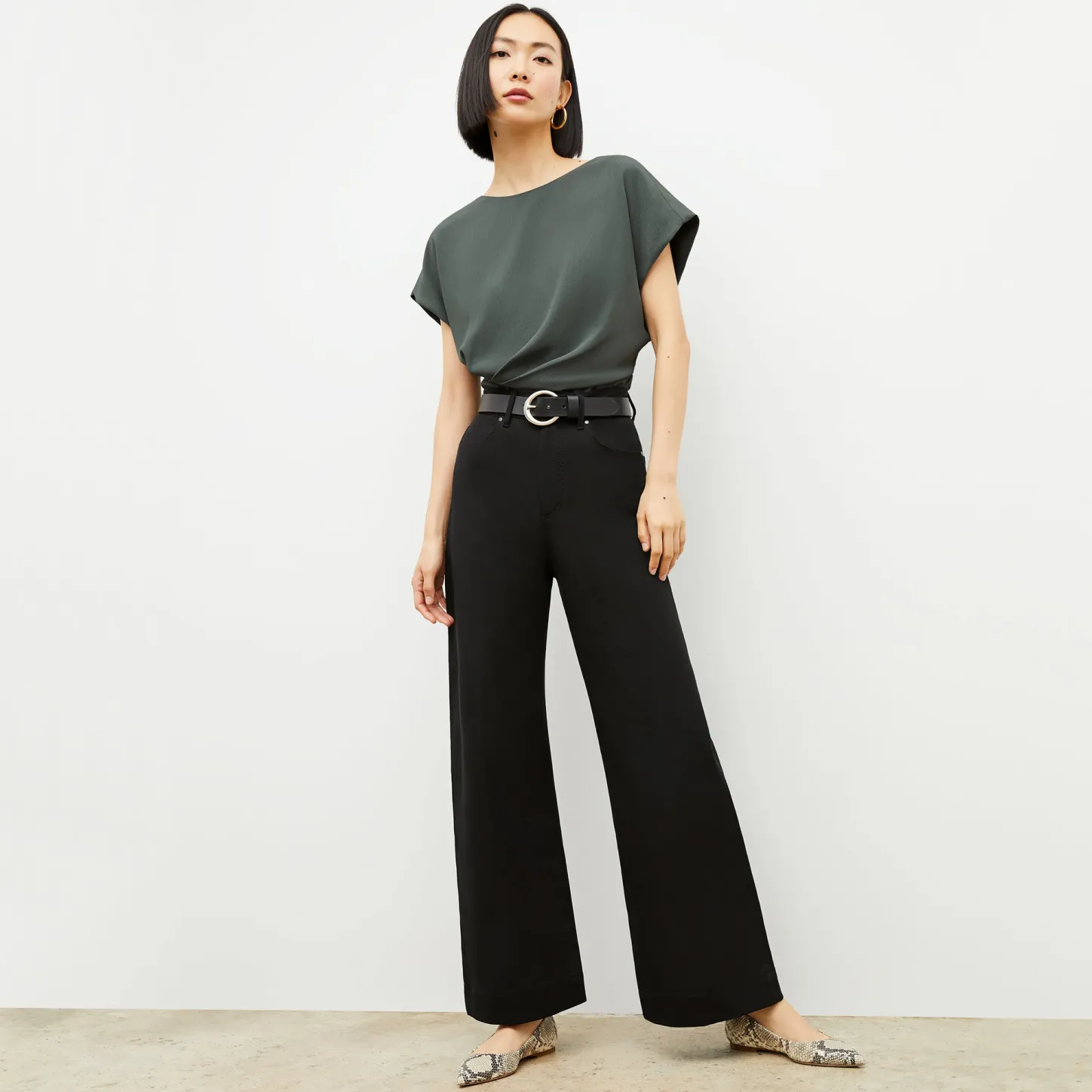 M.M.LaFleur Accessories|The Circle Buckle Belt