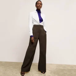 M.M.LaFleur Tops|The Clemens Top - Knit Poplin