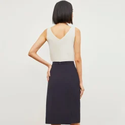 M.M.LaFleur Suiting|The Cobble Hill Skirt - OrigamiTech