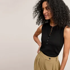 M.M.LaFleur Tops|The Crimmins Top - Cotton Silk Knit