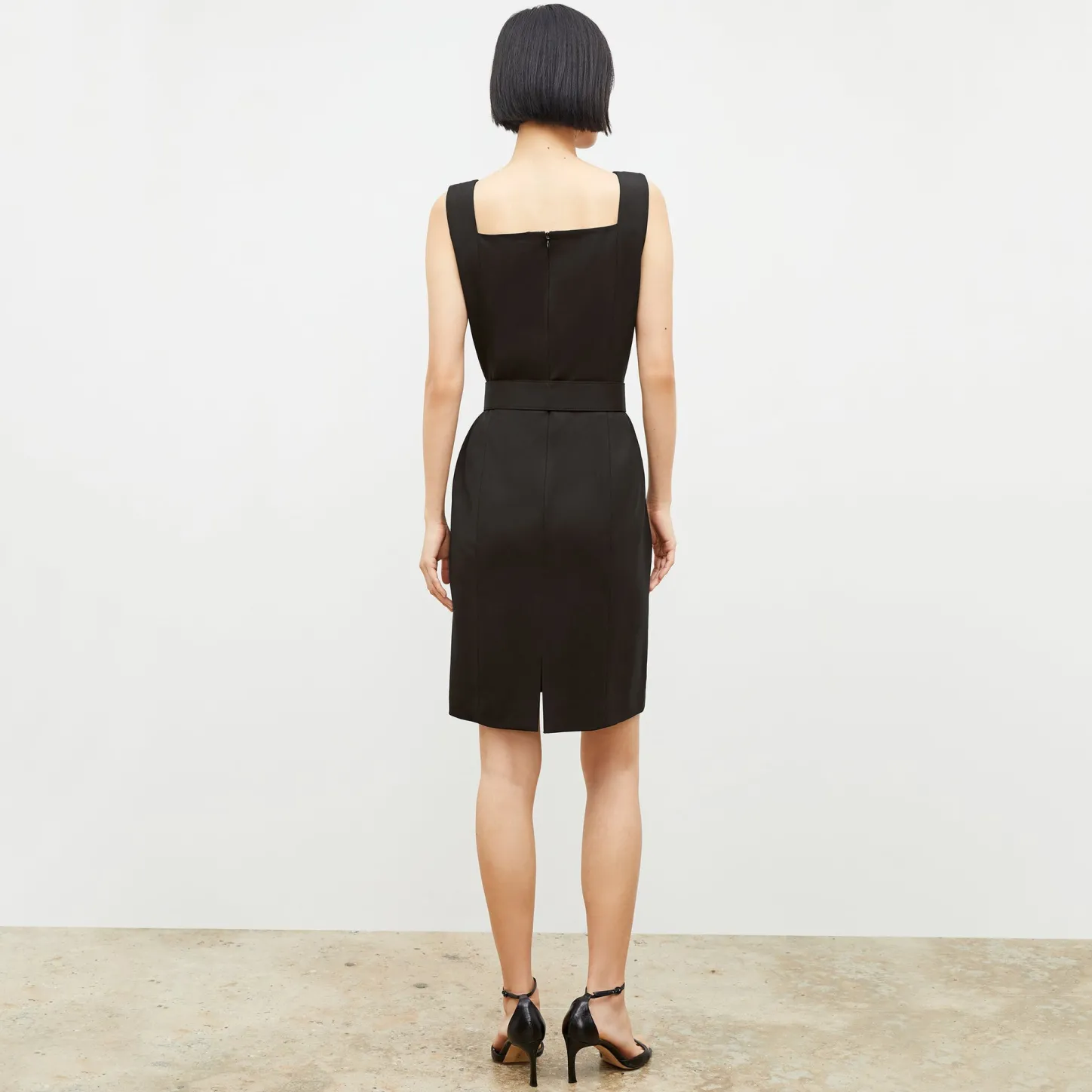 M.M.LaFleur Suiting|The Cynthia Dress - Washable Wool Twill