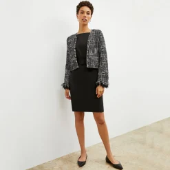 M.M.LaFleur Suiting|The Cynthia Dress - Washable Wool Twill