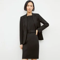 M.M.LaFleur Suiting|The Cynthia Dress - Washable Wool Twill