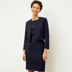 M.M.LaFleur Dresses|The Cynthia Dress - Washable Wool Twill