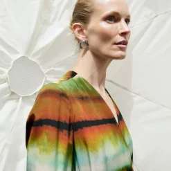 M.M.LaFleur Dresses|The Deana Dress - Printed Washable Silk