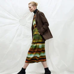 M.M.LaFleur Dresses|The Deana Dress - Printed Washable Silk