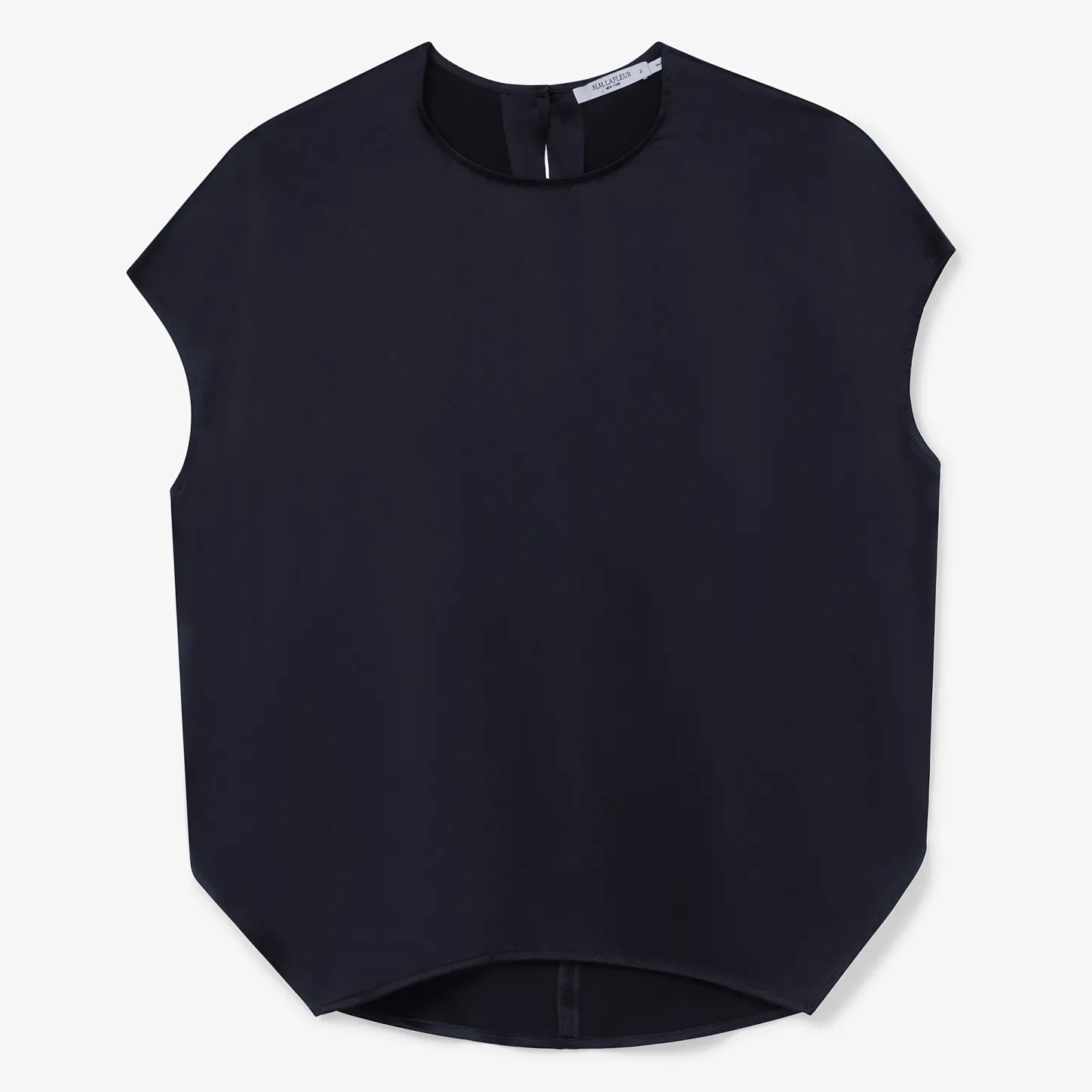 M.M.LaFleur Tops|The Didion Top - Washable Silk Charmeuse