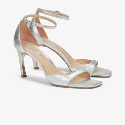 M.M.LaFleur Accessories|The Ella Sandal - Brushed Metallic