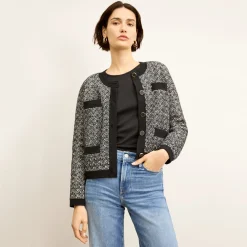 M.M.LaFleur T-Shirts|Jackets|The Evangeline Jardigan - Boucle Jardigan Knit