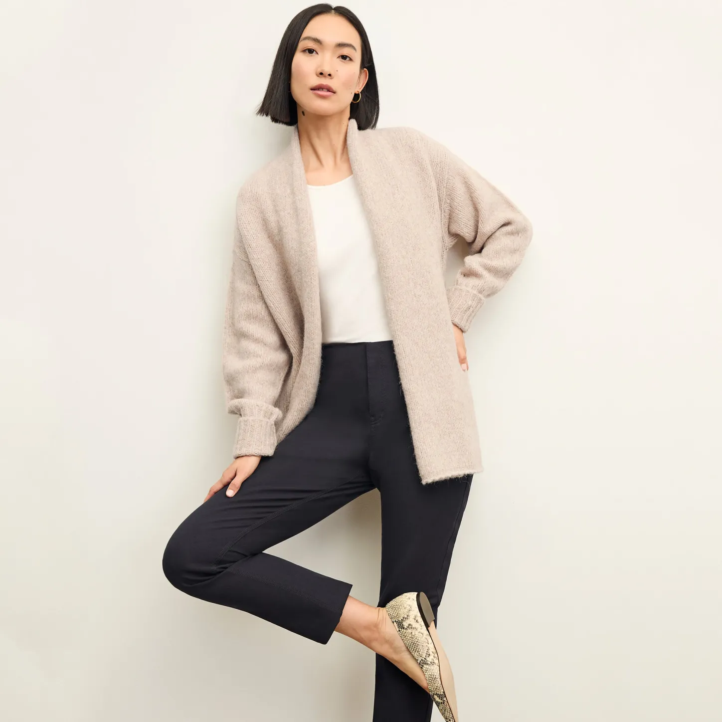 M.M.LaFleur Sweaters|The Frederick Cardigan - Alpaca