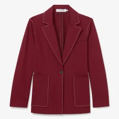 M.M.LaFleur Jackets|Suiting|The Grenville Jacket - Contrast Stitch Eco Better Than Denim
