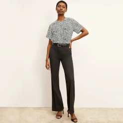 M.M.LaFleur Sweaters|Suiting|The Horton Flare Trouser - Washable Wool Twill