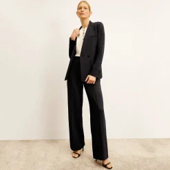 M.M.LaFleur Suiting|The Janette Blazer - Light Ponte