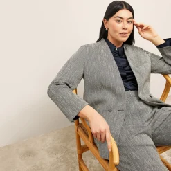 M.M.LaFleur Suiting|The Janette Jacket - Cotton Tweed