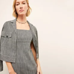 M.M.LaFleur Dresses|Suiting|The Jennifer Dress - Cotton Tweed