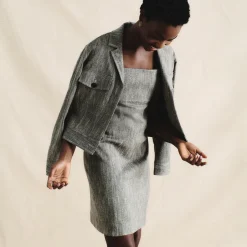 M.M.LaFleur Dresses|Suiting|The Jennifer Dress - Cotton Tweed