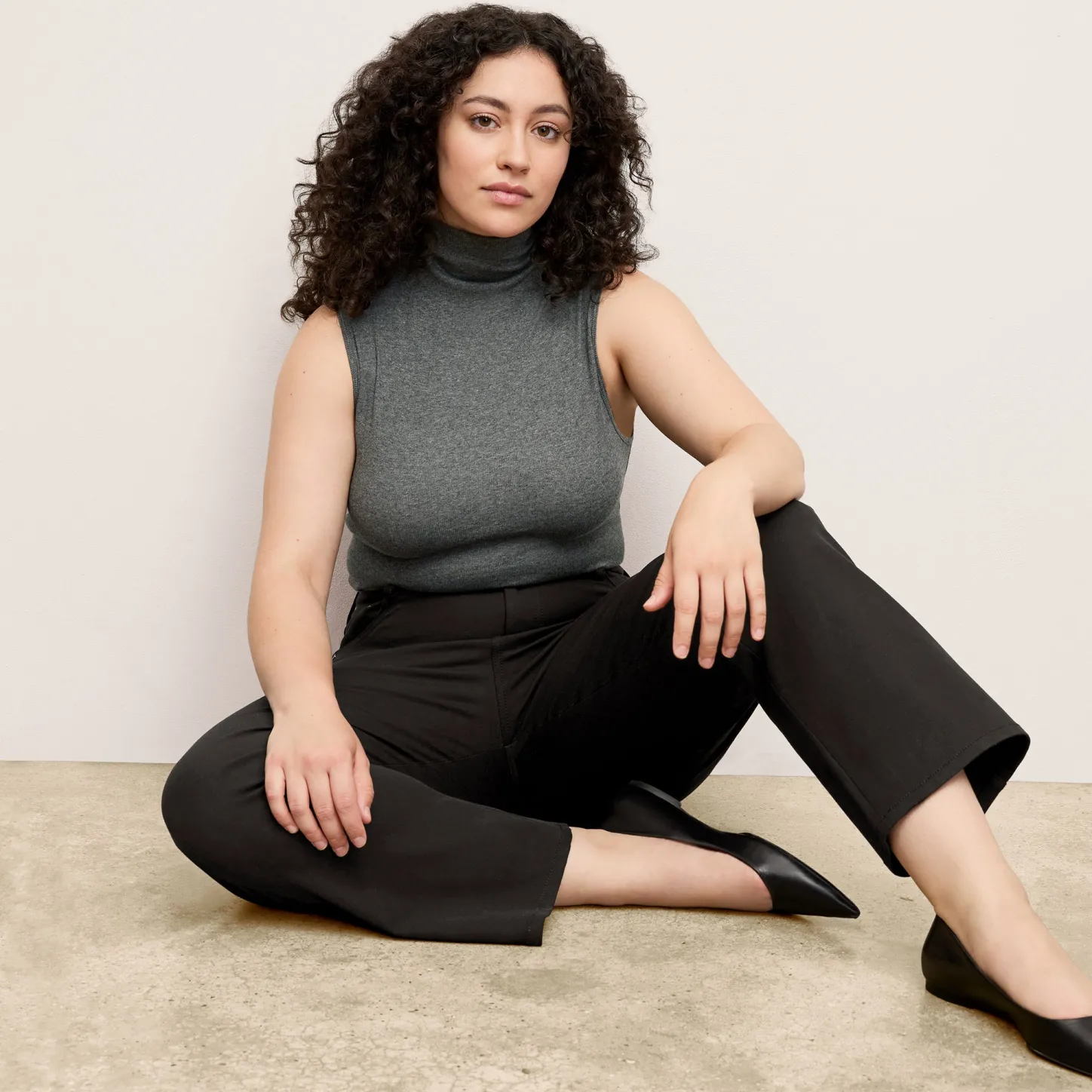 M.M.LaFleur T-Shirts|The Jett Tank - Organic Ribbed Pima Cotton