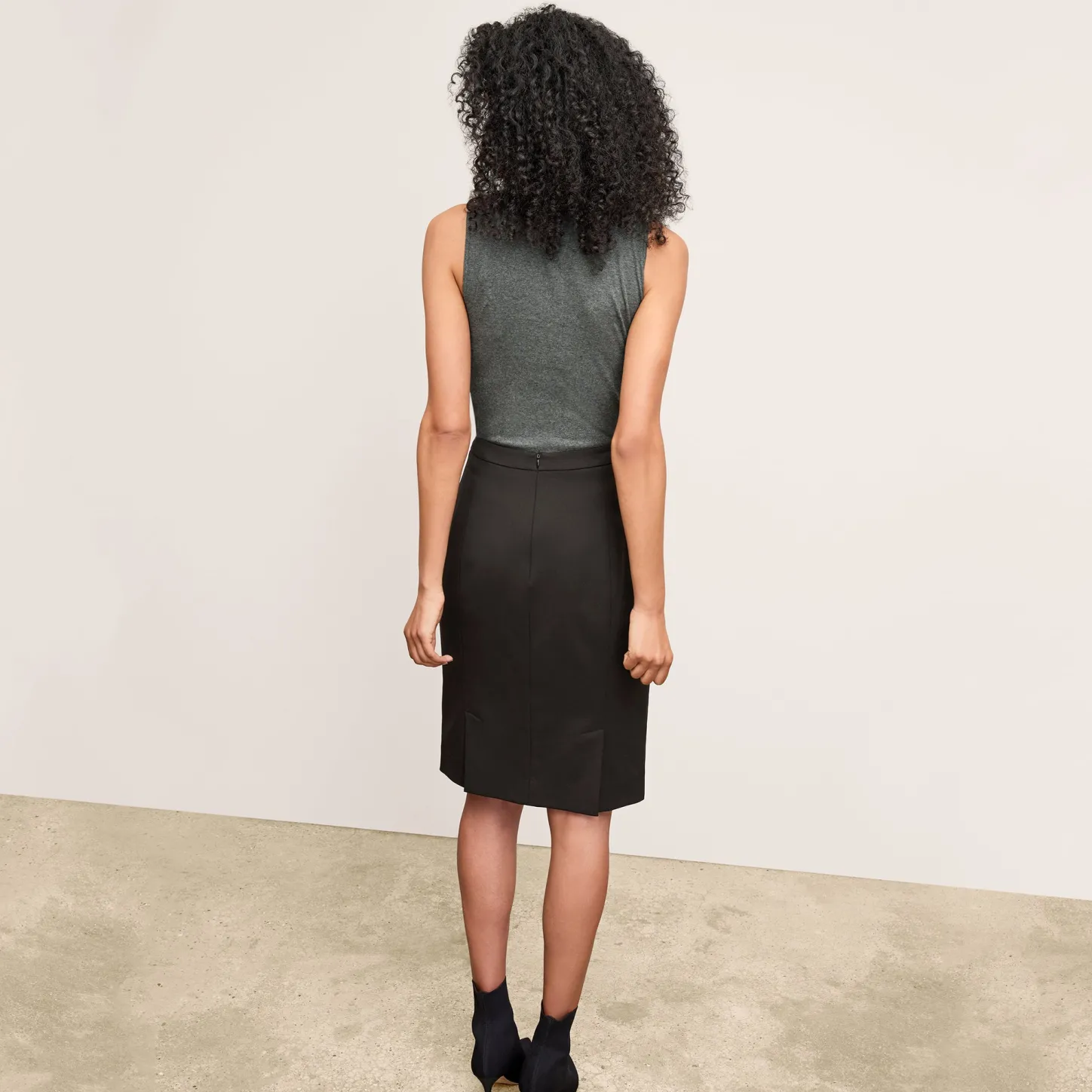M.M.LaFleur T-Shirts|The Jett Tank - Organic Ribbed Pima Cotton