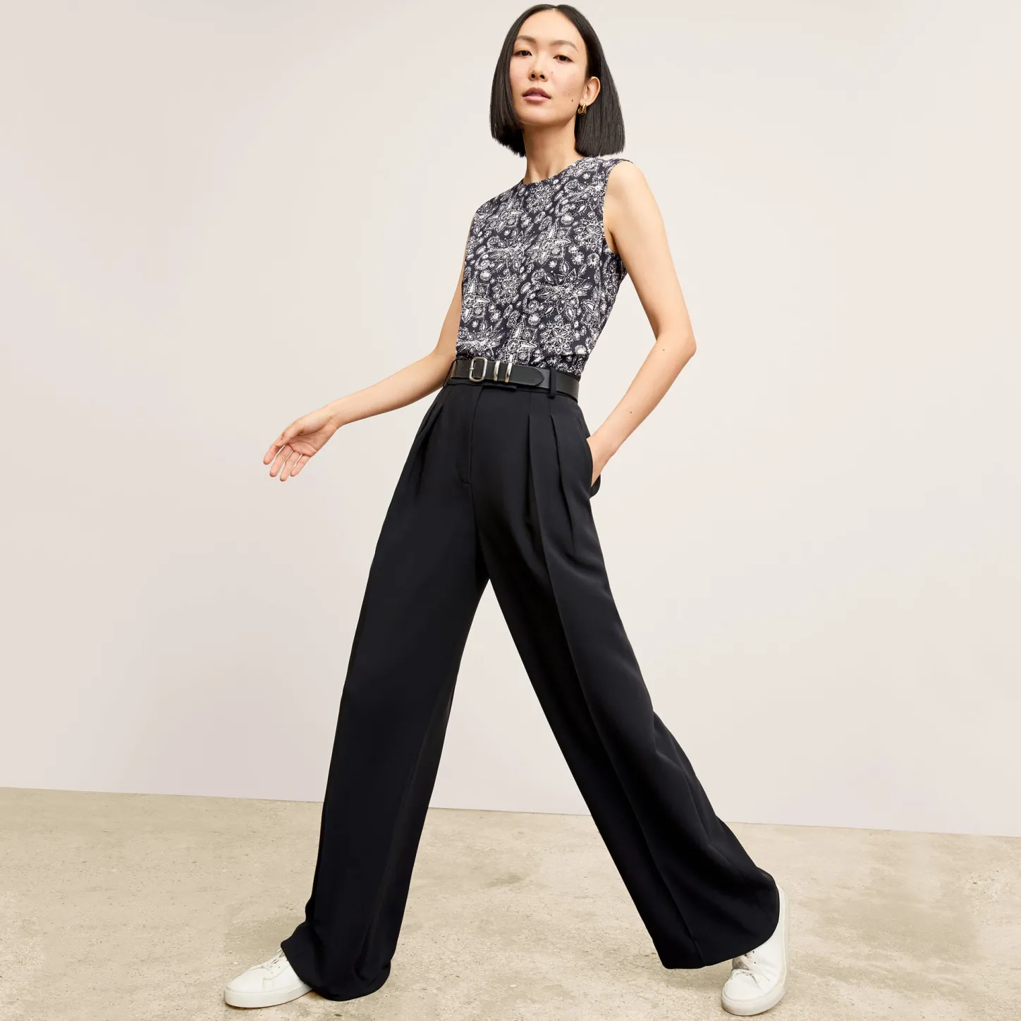 M.M.LaFleur Tops|The Katrina Top - Eco Sateen