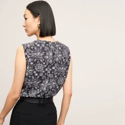 M.M.LaFleur Tops|The Katrina Top - Eco Sateen