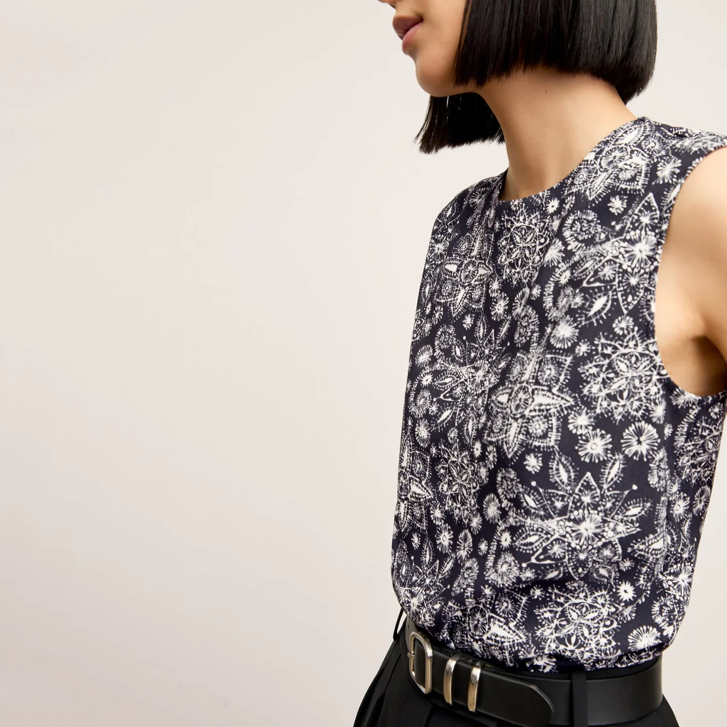 M.M.LaFleur Tops|The Katrina Top - Eco Sateen