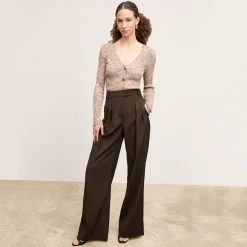 M.M.LaFleur Tops|The Kiko Cardigan - Space Dye Rib Knit