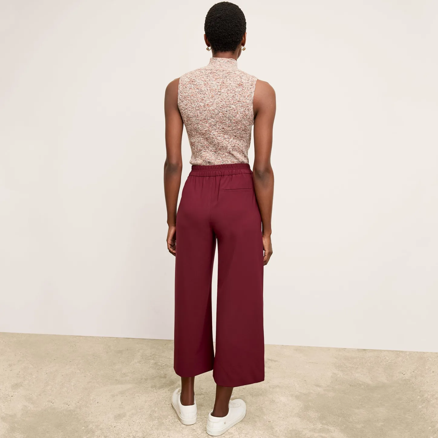 M.M.LaFleur Tops|The Koa Turtleneck - Space Dye Rib Knit