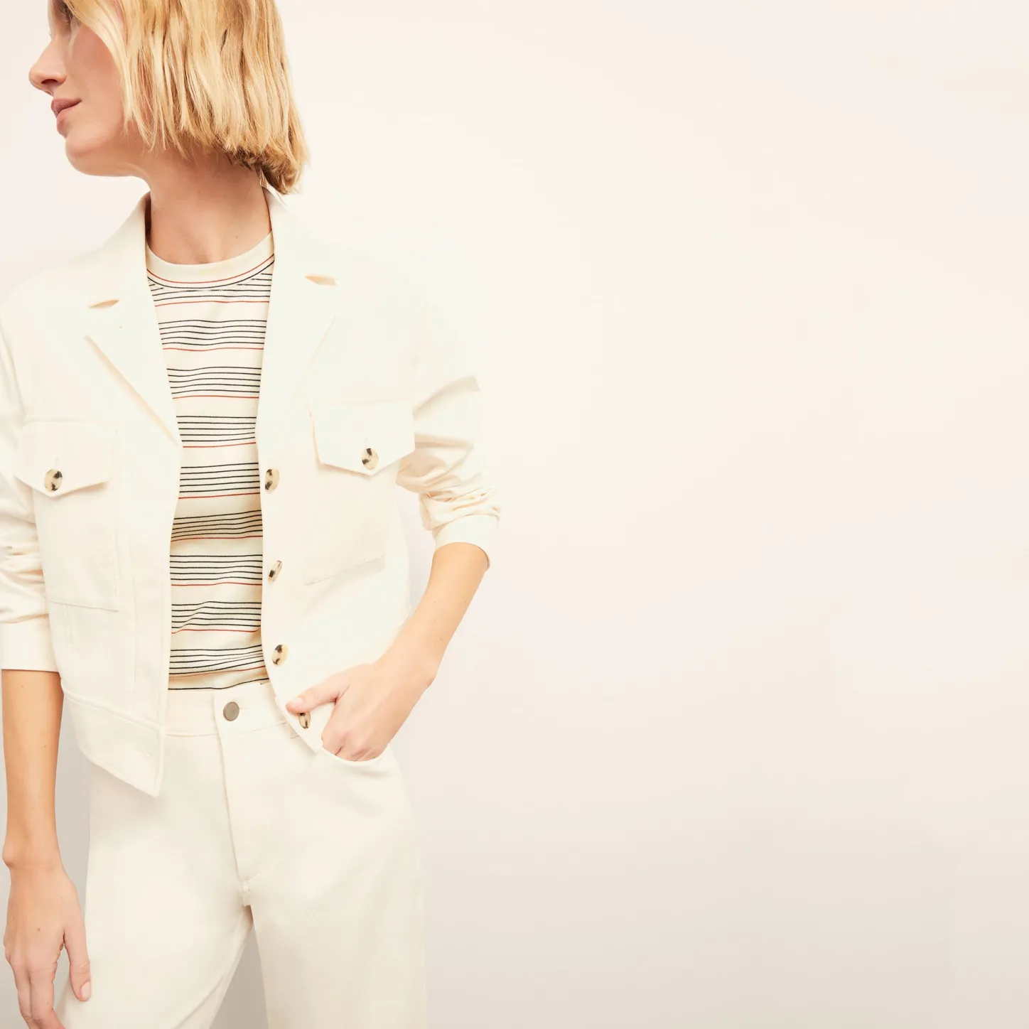 M.M.LaFleur T-Shirts|The Leslie T-Shirt - Organic Pima Cotton
