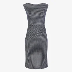 M.M.LaFleur Suiting|The Maisie Dress - Stretch Houndstooth