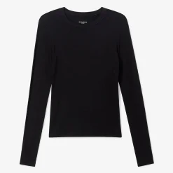 M.M.LaFleur T-Shirts|The Malley Top - Organic Ribbed Pima Cotton
