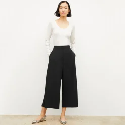 M.M.LaFleur Tops|T-Shirts|The Marcia T-Shirt - Ribbed Pima Cotton