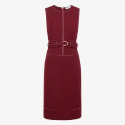 M.M.LaFleur Dresses|Suiting|The Maude Dress - Contrast Stitch Eco Better Than Denim