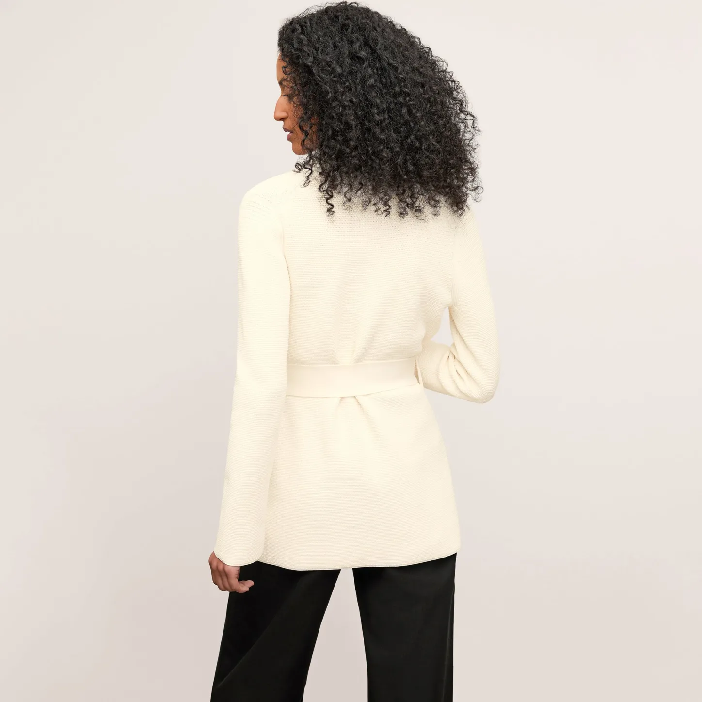 M.M.LaFleur Jackets|The Merritt Wrap Jardigan - Basket Stitch