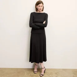 M.M.LaFleur Skirts|The Misty Skirt - Italian Jersey