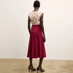 M.M.LaFleur Tops|The Nora Top - Washable Silk Charmeuse