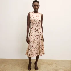 M.M.LaFleur Dresses|The Nyla Dress - Washable Silk Charmeuse