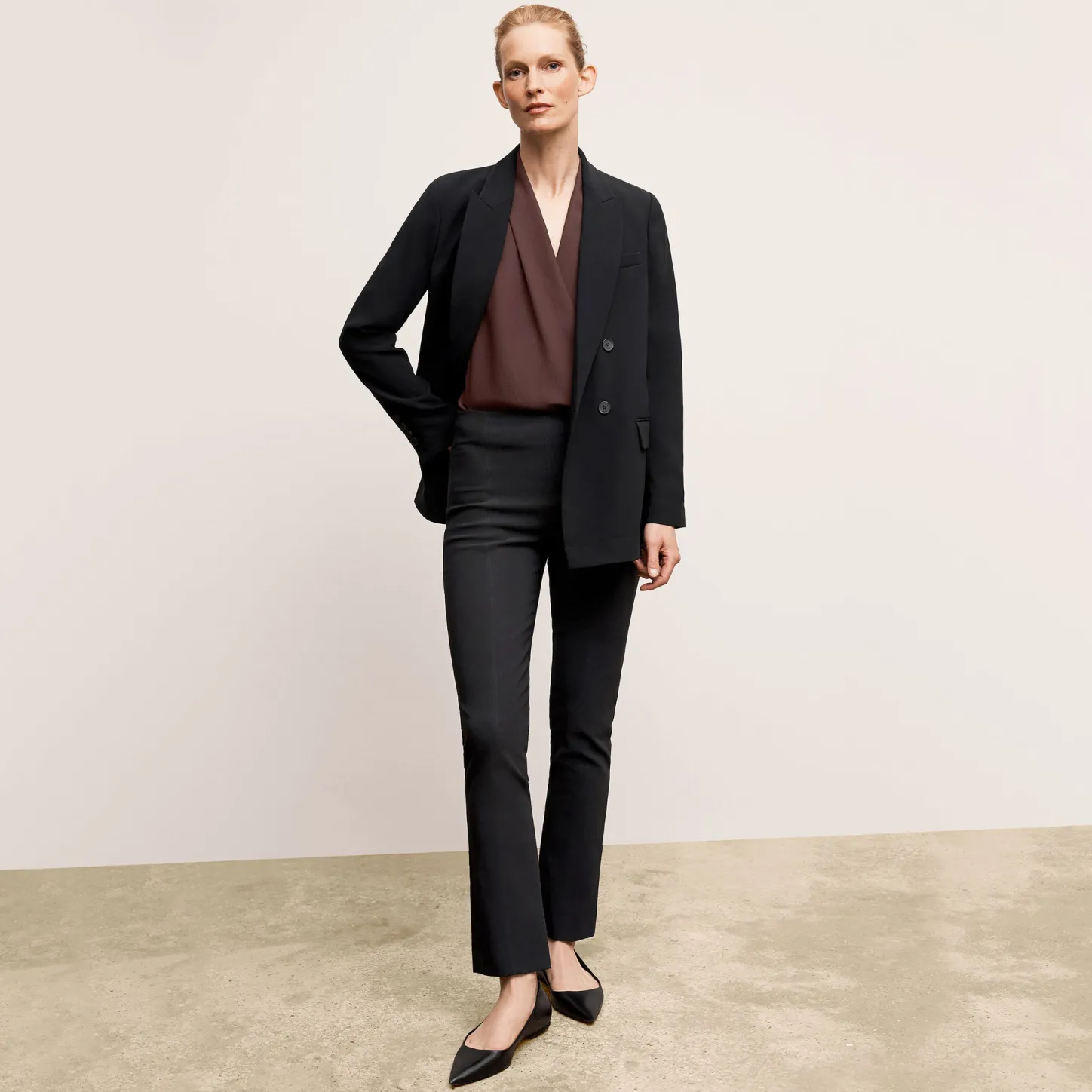 M.M.LaFleur Suiting|The O'Hara Blazer - Everyday Crepe