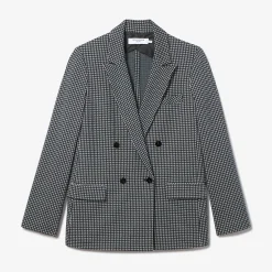 M.M.LaFleur Suiting|The O'Hara Blazer - Stretch Houndstooth